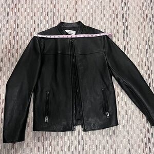 Coach Leather Racer Jacket